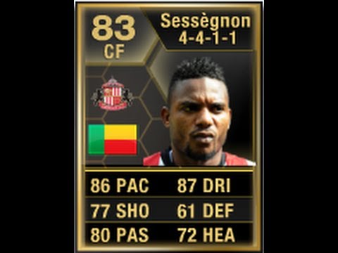 FIFA 13 IF SESSEGNON 83 Review & In Game Stats Ultimate Team