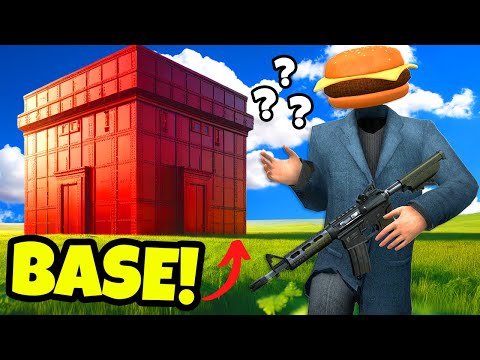 We Built Forts For a EPIC Base Battle in Gmod! (Garry's Mod RP)