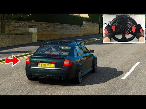 800BHP Twin-turbo Audi RS 6 : Forza Horizon 4 | Logitech g29 gameplay