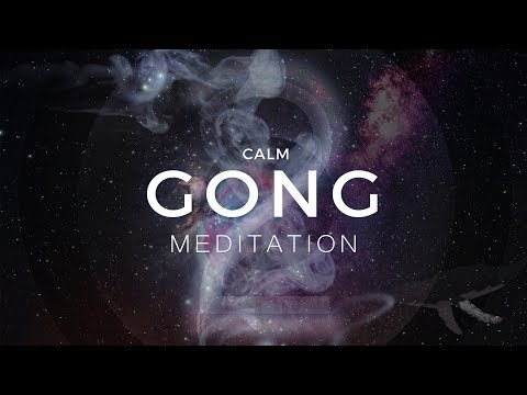 Calm Gong Meditation Music  🎧  Session 2 TRANCE - Gong & Crystal Bowls