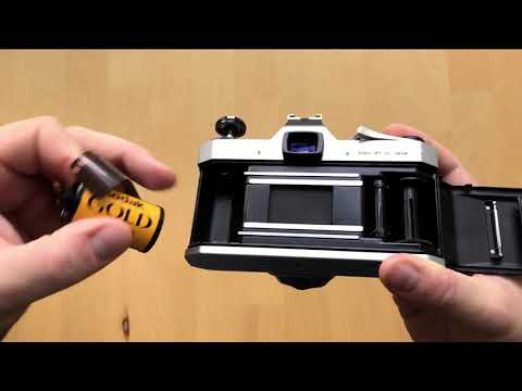 How to load a 35mm camera with film