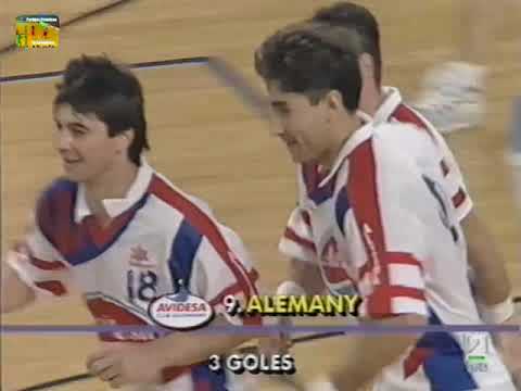 Gol de Alemany, "ante este gol me descubro". Recopa 1992/93. AvidesaAlzira O.Marsella. Cuartos-IDA