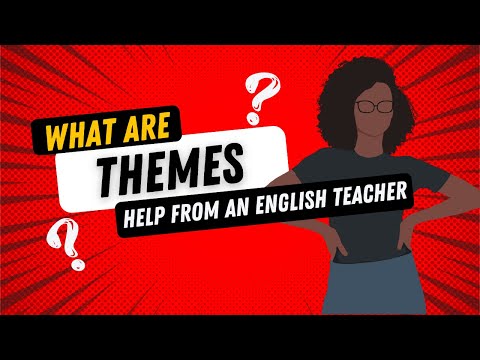 What is a theme in literature?