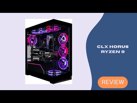 CLX Horus Ryzen 9 9950X3D + RTX 5090 Review – Ultimate Power Tower