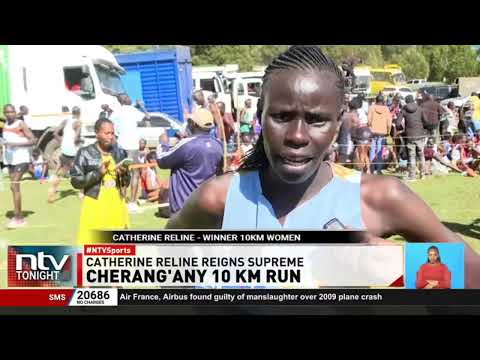 Catherine Reline and Mathew Kimeli win inaugural Cherangany Hills 10km race