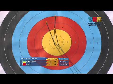Dmytro Hrachov v Dai Xiaoxiang – recurve men's semifinal | Istanbul 2011 World Cup Final
