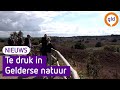 Druk in de natuur, maar niet overal tegelijk