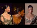 Zee Cine Award 2024 Alia Bhatt Velvet Saree 1080p60FPS