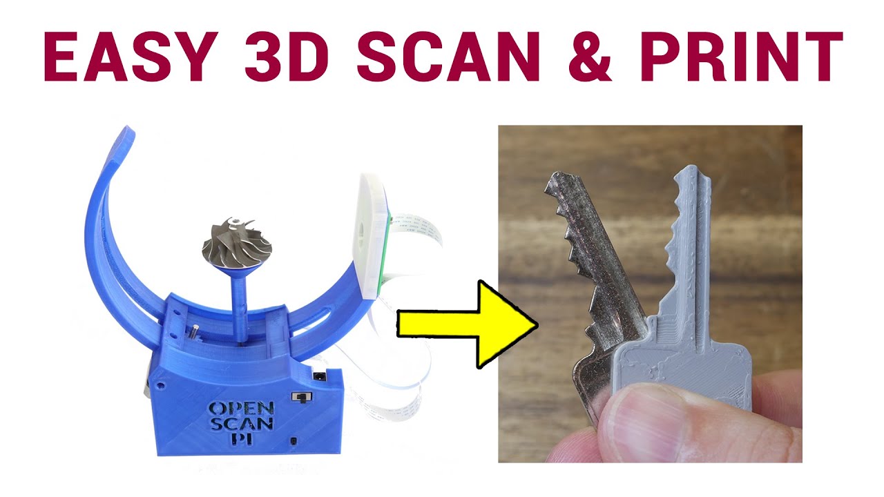 Automated and easy 3D scanning with OpenScan Mini - Guide and test