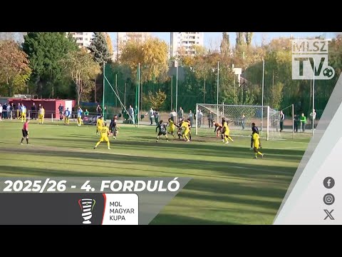 Kelen SC - Kolorcity Kazincbarcika SC | 0-1 (0-0) | Magyar Kupa |4. forduló