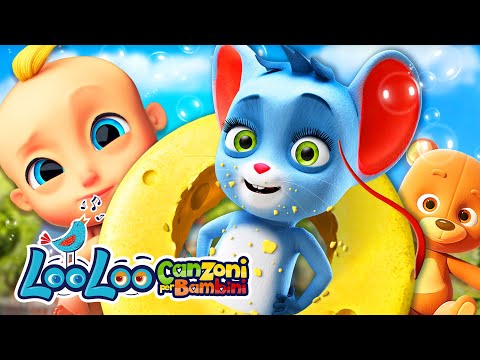 Il Codino del Topino 🐭 La canzone del topino | LooLoo Canzoni per Bambini
