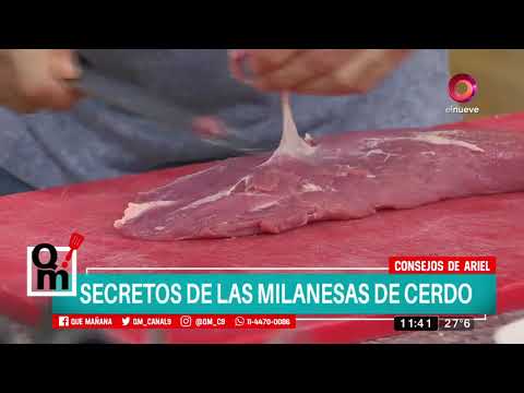 Receta de hoy: Milanesas de cerdo al horno con fideos y vegetales salteados