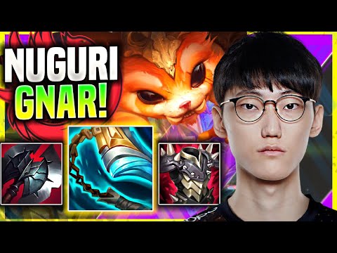NUGURI IS SO CLEAN WITH GNAR! - FPX Nuguri Plays Gnar Top vs Irelia! | Season 11