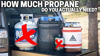 How Much Propane do you Need while Camping?