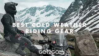 THE BEST MOTORCYCLE RIDING GEAR FOR COLD WEATHER