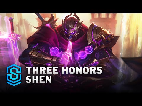 Three Honors Shen Skin Spotlight - League of Legends