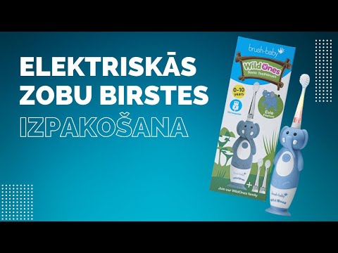 Vaikiškas elektrinis dantų šepetėlis