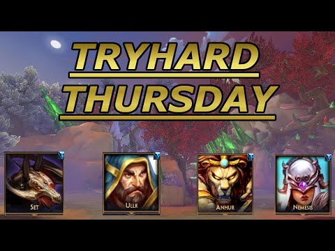 TRYHARD THURSDAY BUT HE HAS A TOXIC PLAYSTYLE? - Masters Ranked 1v1 Duel - SMITE