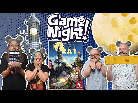 First Rat - GameNight! Se10 Ep22 -  How to Play and Playthrough