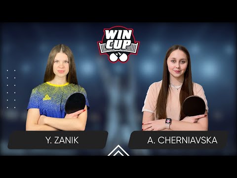 13:15 Yulianna Zanik - Alina Cherniavska West 2 WIN CUP 15.03.2024 | TABLE TENNIS WINCUP