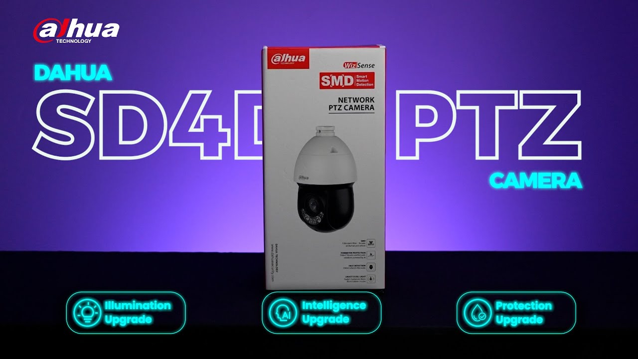 Dahua SD4D PTZ Camera Highlight