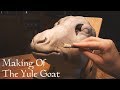 Making of the Yule Goat / Julbocken - Timelapse - Papier maché Mask & Costume