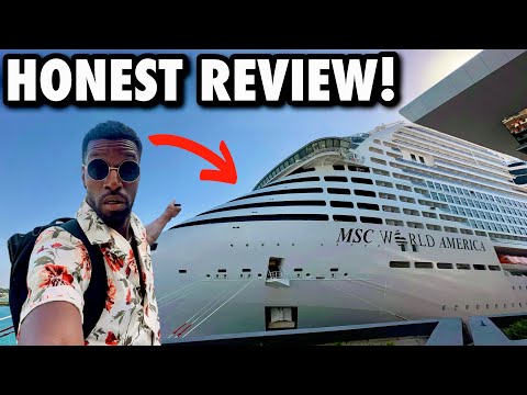 My HONEST Review On The MSC World America | The World’s Newest Cruise Ship