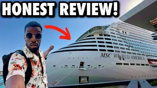 My HONEST Review On The MSC World America | The World’s Newest Cruise Ship