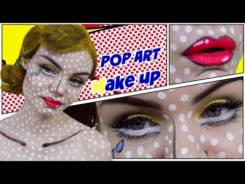 Tutoriel maquillage de Carnaval Pop-Art