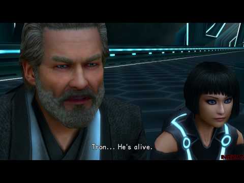 Kingdom Hearts 2.8 FCP - KH Dream Drop Distance HD: English - Part 5: The Grid - Sora