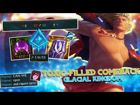 Pre-Season 11 Taric Jungle -- Toxic Glacial Comeback
