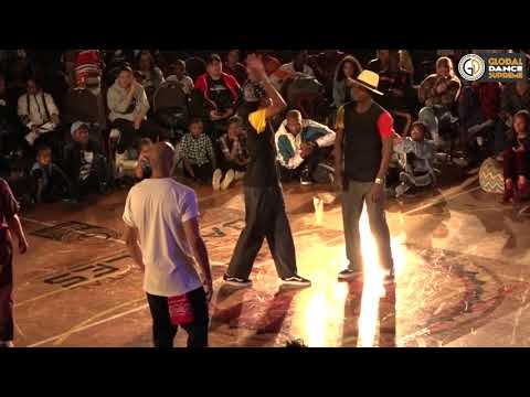 John & Hellie(Angola) - Popping 2vs2 Battles