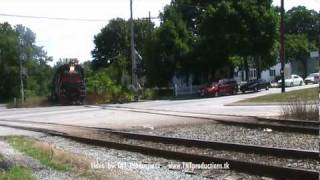 preview picture of video 'PanAm Train Symbol POED in Chelmsford, MA'