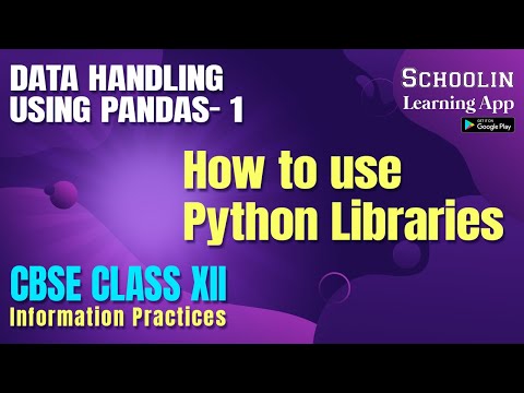 Using Python Libraries Class 12 Ip How To Use Python Libraries Python Librarymodule Class 12 Ip