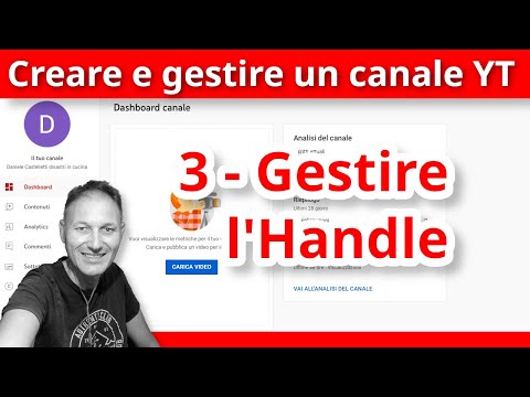 3 Come gestire il nostro Handle su YouTube | AssMaggiolina | Daniele Castelletti