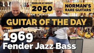 Video thumbnail for NORM on Episode of Guitar of the Day: 1969 Fender Jazz Bass | Norman's Rare Guitars by Normans Rare Guitars