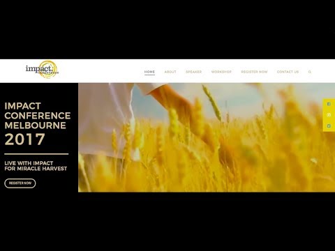 Impact Conference Melbourne 2017 - Bethany International Church Melbourne
