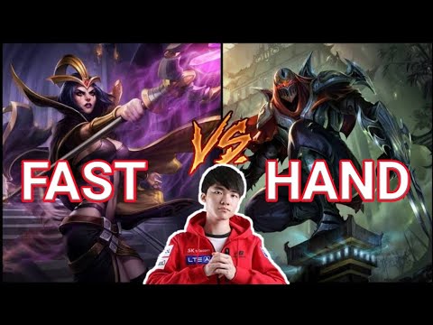 FAKER LEBLANC VS ZED | FAST HAND