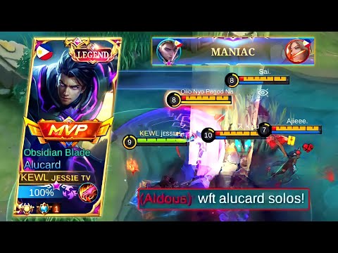 ALUCARD BEST BUILD 2022 FOR SOLO RANKED!! | ENEMY TOP GLOBALS EASILY DESTROYED!! | MLBB