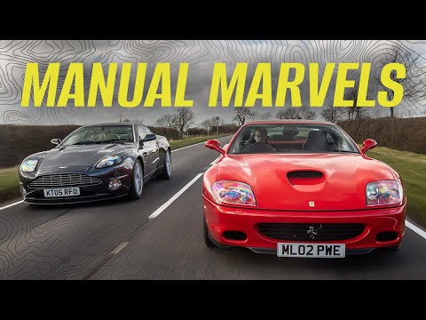 Manual Ferrari 575M v Aston Martin Vanquish S | SCD Driven