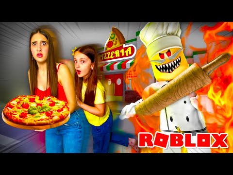 SCAPPIAMO dalla PIZZERIA •ROBLOX OBBY•