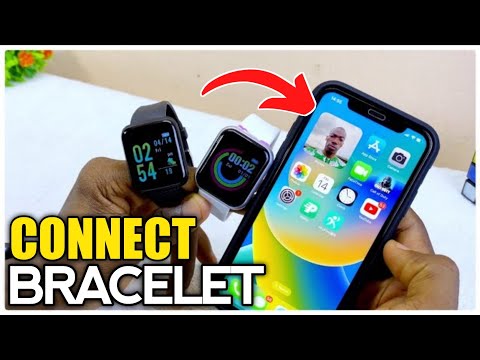 How To CONNECT Smart Bracelet To iPhone