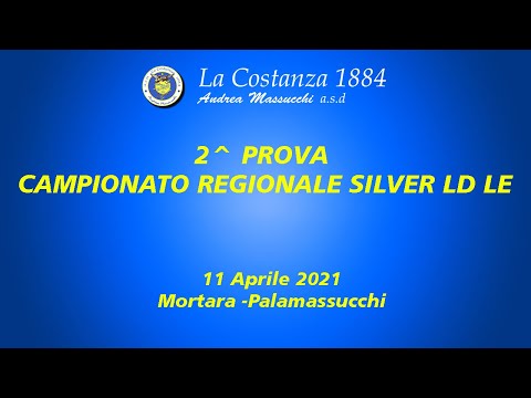 2^ PROVA CAMPIONATO REGIONALE LD LE - Mortara Palamassucchi 11 Aprile 2021