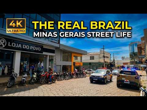 The REAL BRAZIL 🇧🇷 Everyday Life Inside an Authentic Small Town 🚶‍♂️🏘️