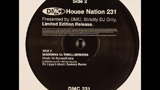 Madonna vs. The Thrillseekers - Music Synaesthesia (DJ Lippy's Music Seekers Remix)