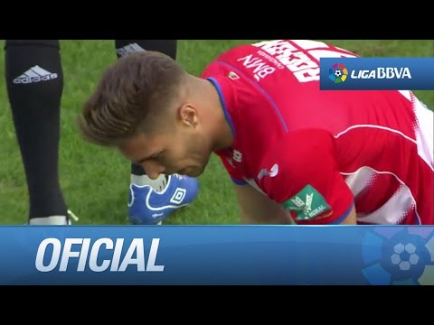 Doble ocasión de Rochina en el Granada CF - Real Madrid