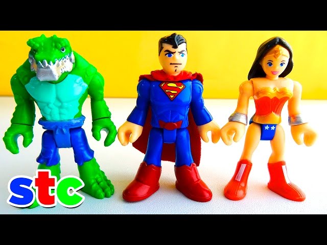 Vídeo relacionado con Imaginext DC Super Friends Superman, figura de acción para niños y niñas +3 años (Mattel GPT43)