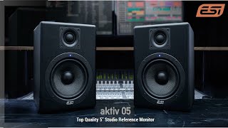 Video thumbnail for ESI-AUDIO AKTIV 05 STUDIO MONITOR SPEAKER ¦ DEMO & REVIEW ¦ HOMESTUDIO REVIEWS by #MPCOM VLOG & REVIEWS - by MOVEPRODUCTIONS_COM
