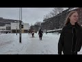 Helsinki Snow Walk ️ Winter Walk In Finland 4K Nordic Slow TV