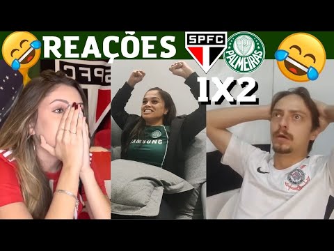 🤣 VAMOS RIR! REAÇÕES DIVERSAS SÃO PAULO 1 X 2 PALMEIRAS VIDEO IMPERDÍVEL SUPER LEGAL CONFIRA!